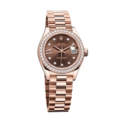 womans rose gold rolex|female Rolex oyster perpetual datejust.